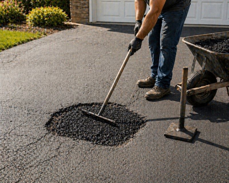 Asphalt Pothole Filling in Los Angeles, CA
