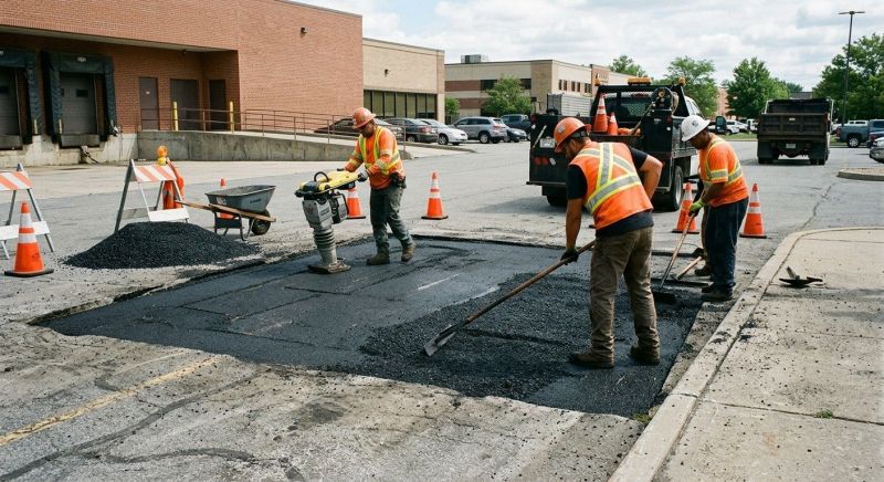 Church Parking Lot Repair in San Diego County, CA