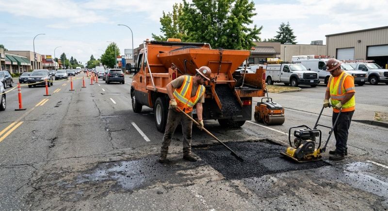 Commercial Pothole Repair in Pasadena, CA