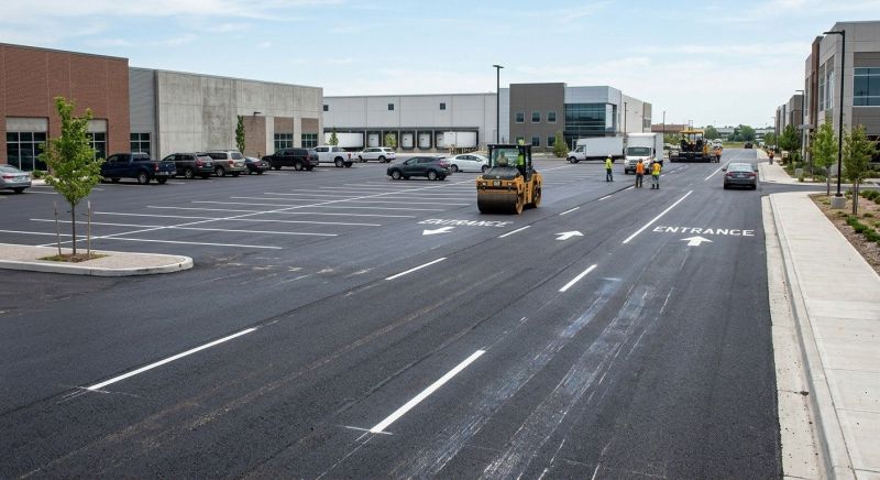 Parking Lot Asphalting in Orange County, CA