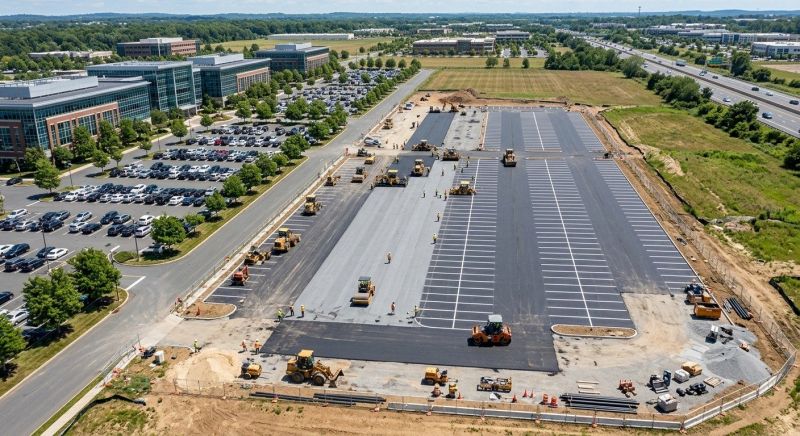 Parking Lot Renovation in Temecula, CA
