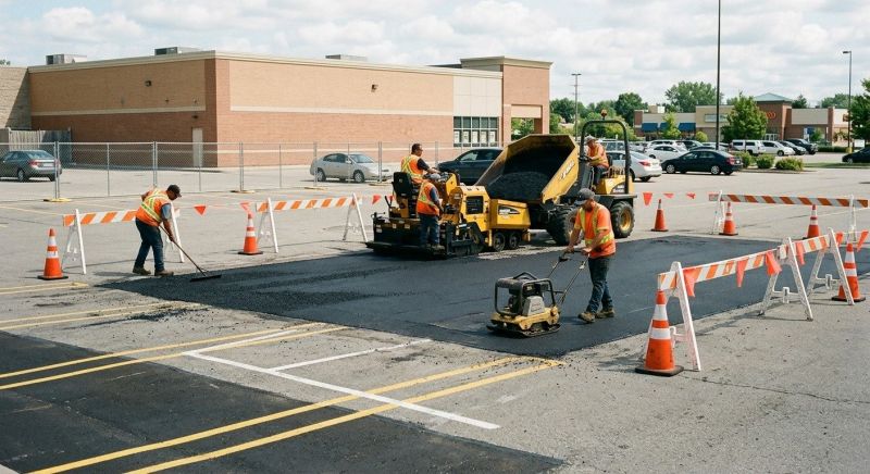 Parking Lot Repair in San Diego County, CA