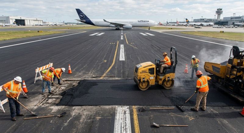 Airport Runway Repair in Pasadena, CA