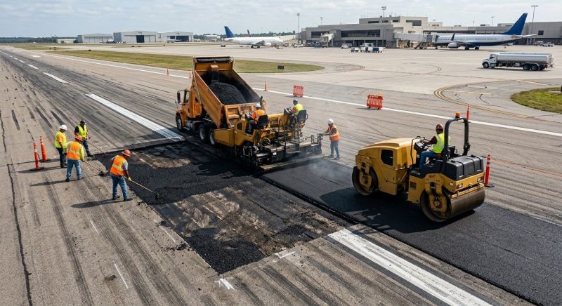 Airport Runway Repair in Orange County, CA