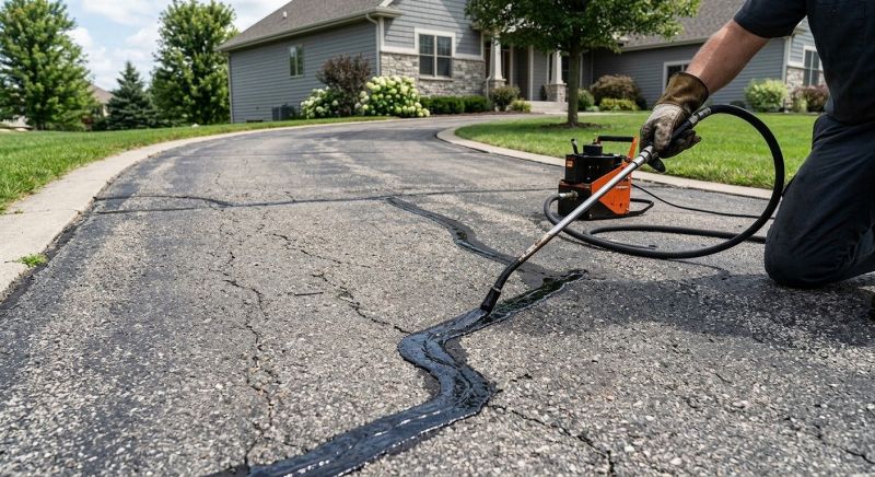 Asphalt Cracks Repair in Orange County, CA