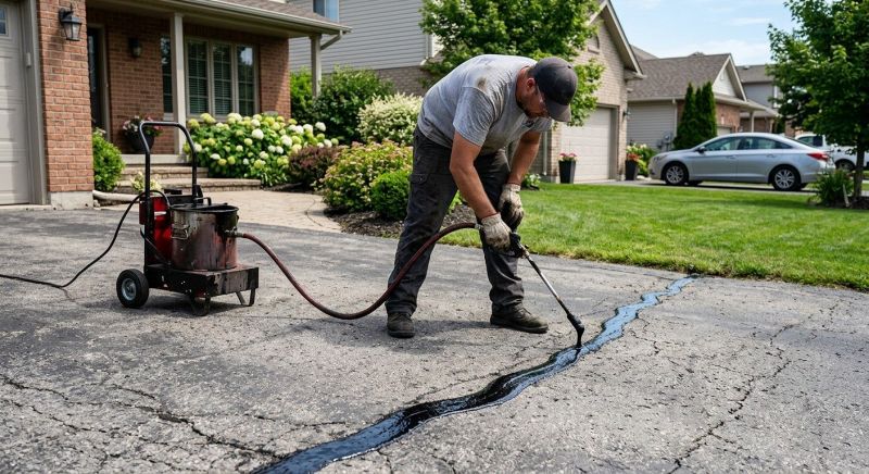 Asphalt Cracks Repair in Orange County, CA