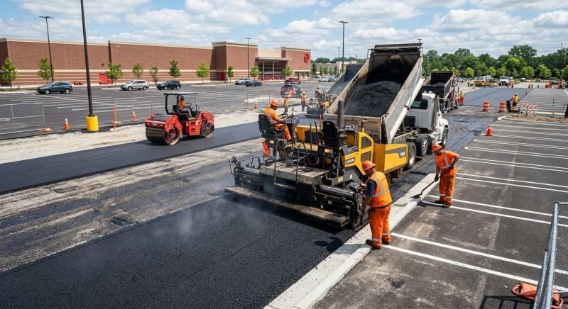 Asphalt Lot Paving in Los Angeles, CA