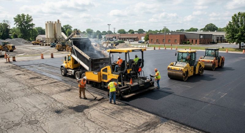 Asphalt Lot Paving in Orange County, CA