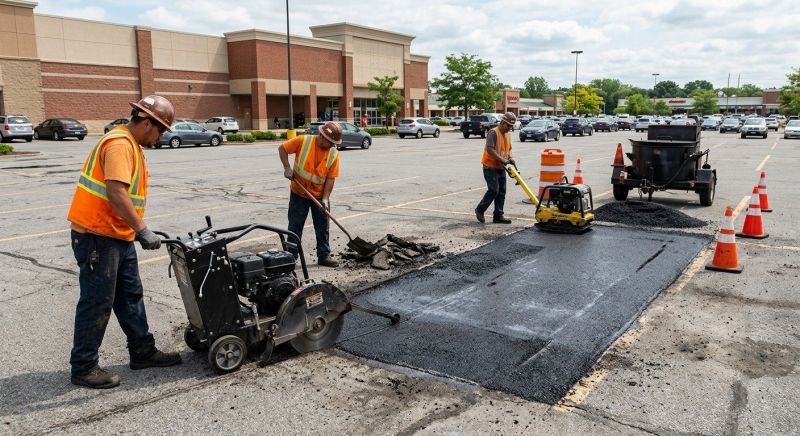 Asphalt Parking Lot Repair in Temecula, CA