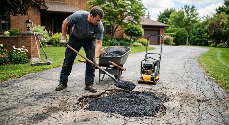 Asphalt Pothole Filling in Temecula, CA