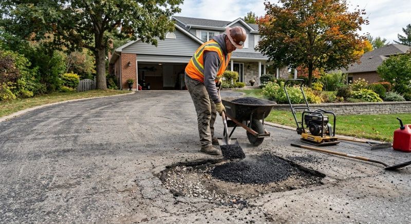 Asphalt Pothole Filling in Temecula, CA