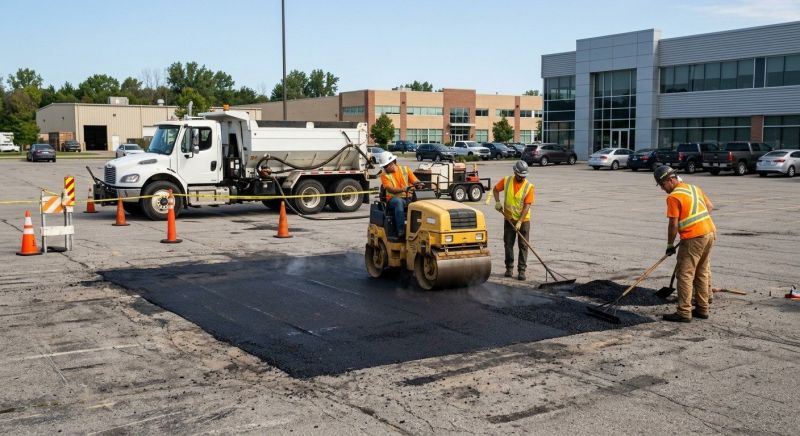 Commercial Asphalt Repair in San Diego County, CA