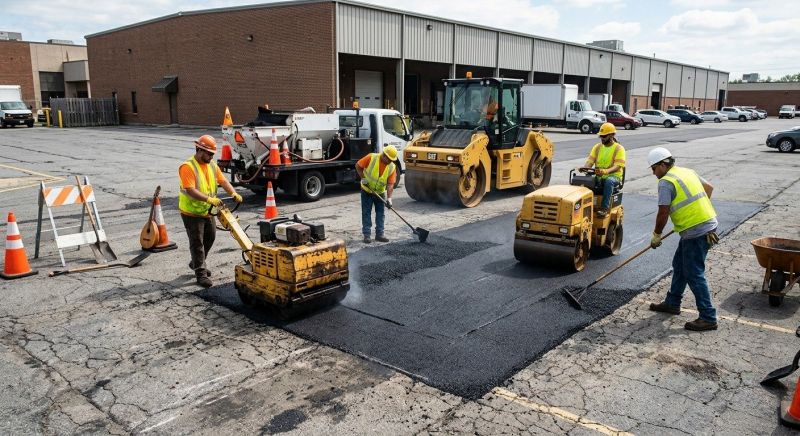 Commercial Asphalt Repair in San Diego, CA