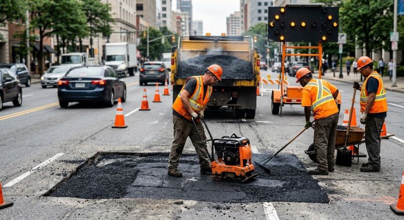 Commercial Pothole Repair in Pasadena, CA