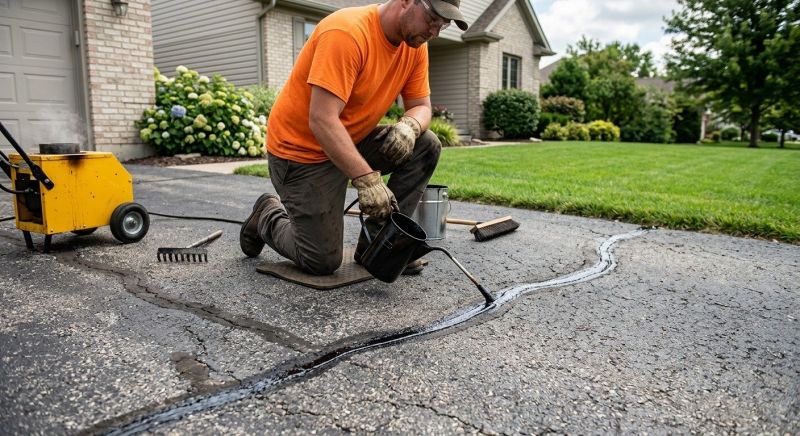 Driveway Asphalt Repair in Orange County, CA