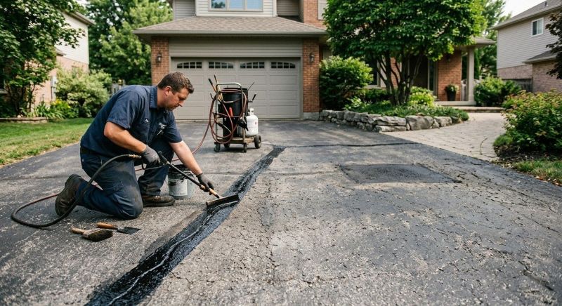 Driveway Blacktop Repair in Los Angeles, CA