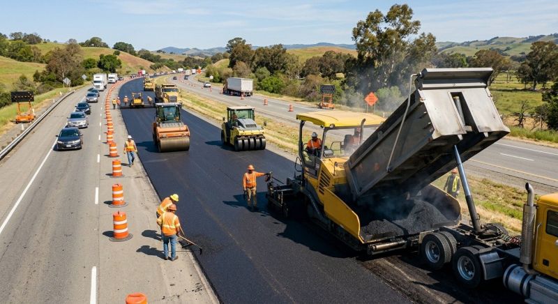 Highway Resurfacing in Temecula, CA