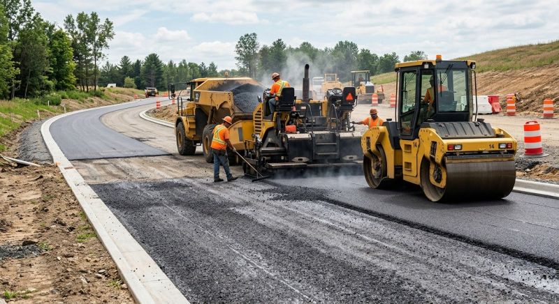 Industrial Asphalt Paving in Los Angeles, CA