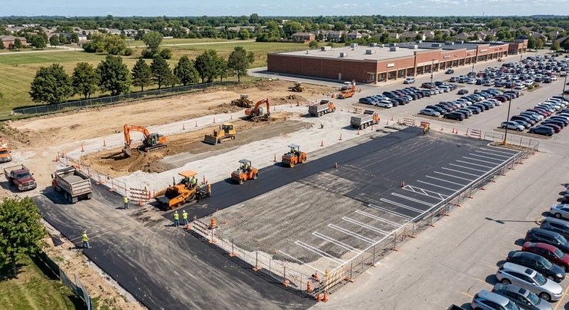 Parking Lot Renovation in Temecula, CA