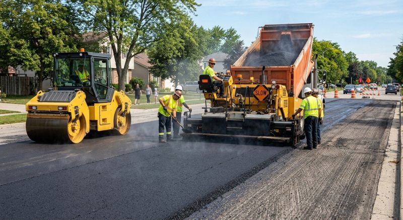 Street Paving in Los Angeles, CA